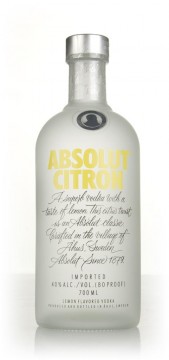 Absolut Citron Flavoured Vodka