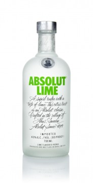 Absolut Lime Flavoured Vodka