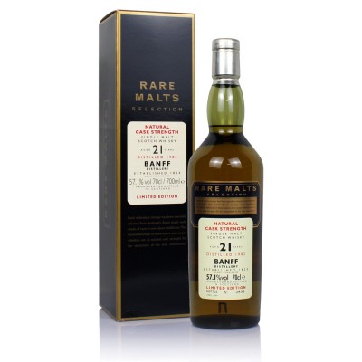 Banff 1982 21 Year Old Rare Malts Selection 57.1%