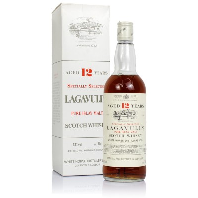Lagavulin 12 Year Old White Horse Pure Islay Malt