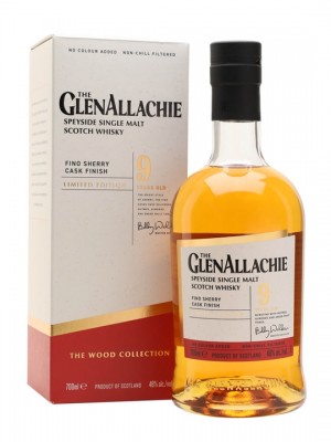 Glenallachie 9 Year Old Fino Sherry Cask Finish / The Wood Collection