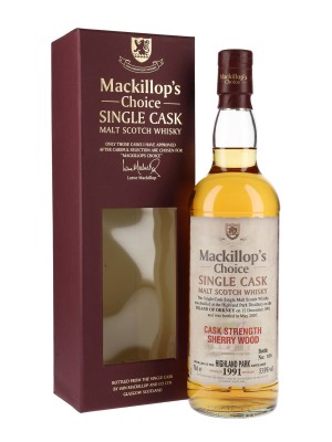 Highland Park 1991 / 15 Year Old / Sherry Cask / Mackillop's