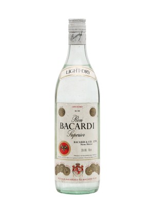 Bacardi Superior (Bahamas) / Bottled 1980s