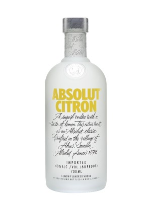 Absolut Citron Vodka