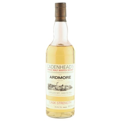 Ardmore 1977, Cadenhead's Cask Strength Bottling, Cask #7624