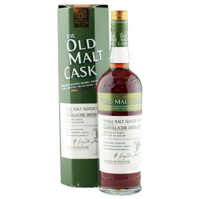 Glenallachie 1972 38 Year Old, The Old Malt Cask 2011 Bottling - Sherry Cask #6880