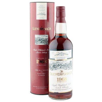 Glendronach 1968 25 Year Old, Sherry Cask Matured 1993 US Import