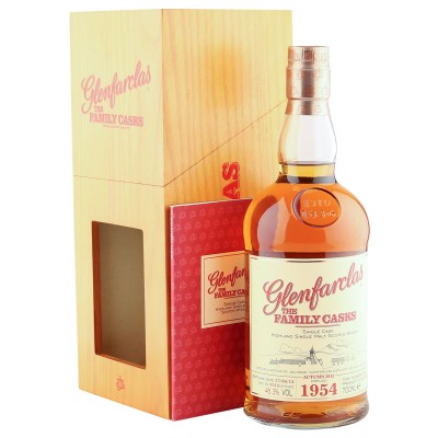 Glenfarclas 1954, The Family Casks Autumn 2013, Cask #1253 with Box