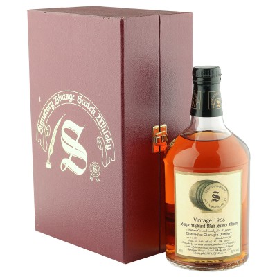Glenugie 1966 30 Year Old, Signatory Vintage 1996 Bottling with Case
