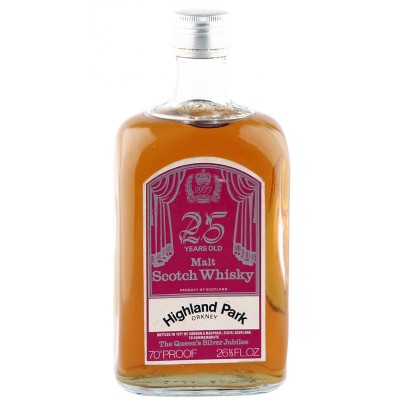 Highland Park 1952 25 Year Old, Queen's Silver Jubilee Bottling