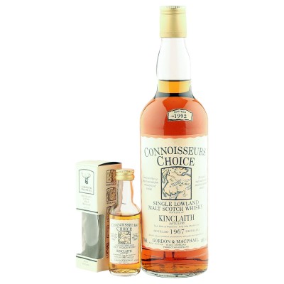 Kinclaith 1967, Gordon & MacPhail Connoisseurs Choice with Miniature