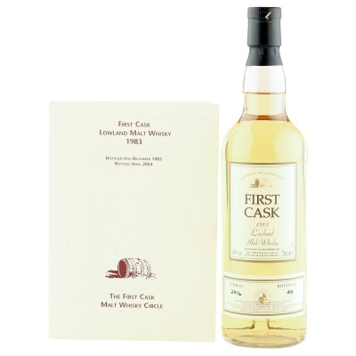 Littlemill 1983 20 Year Old, First Cask Malt Whisky Circle, Cask 2916