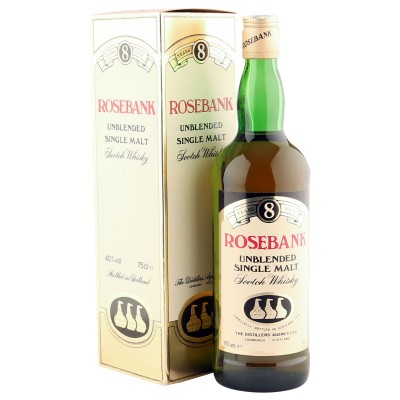 Rosebank 8 Year Old Unblended Eighties Bottling with Box