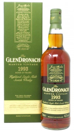 Glendronach Master Vintage 1993 25 year old