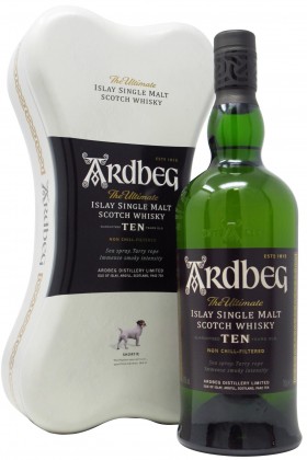 Ardbeg Ardbone Gift Tin 10 year old
