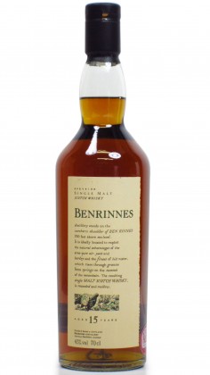 Benrinnes Flora & Fauna 15 year old