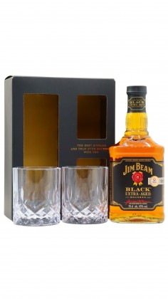 Jim Beam Black Extra Aged Bourbon Glass Pack