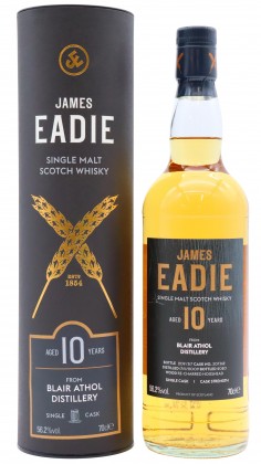 Blair Athol James Eadie Single Cask #307362 10 Year Old