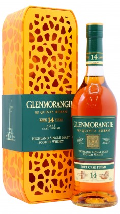 Glenmorangie Quinta Ruban - Giraffe Tin 14 year old