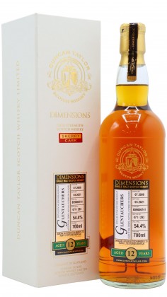 Glentauchers Dimensions Single Cask #859006741 2008 12 year old