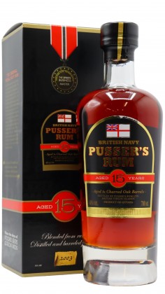 Pusser's British Navy 15 year old Rum