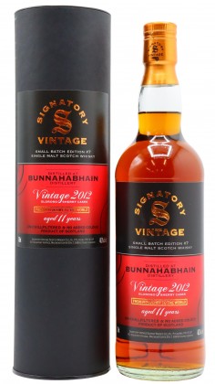 Bunnahabhain Signatory Small Batch #7 2012 11 year old