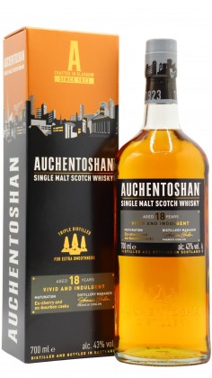 Auchentoshan Single Malt Scotch 18 year old