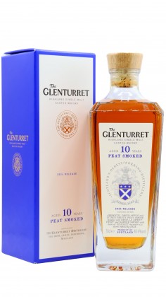 Glenturret 2024 Release Peat Smoked 10 year old