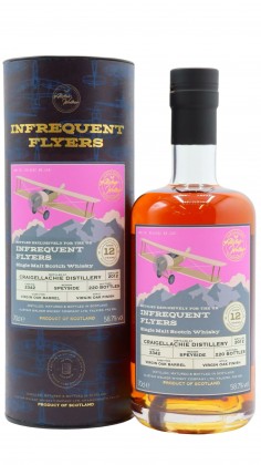 Craigellachie Infrequent Flyers - Virgin Oak Finish 2012 12 year old