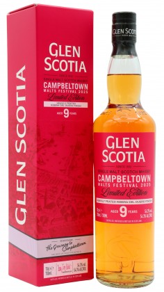 Glen Scotia Campbeltown Malts Festival 2025 9 Year Old