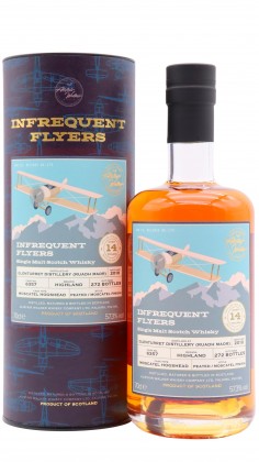 Glenturret Infrequent Flyers Single Moscatel Cask #6357 2010 14 Year Old