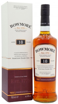 Bowmore Islay Single Malt 18 year old