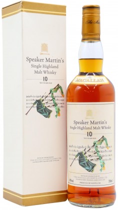 Macallan Speaker Martin's Highland Single Malt 10 year old