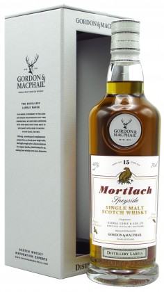 Mortlach Gordon & MacPhail - Distillery Labels 15 year old