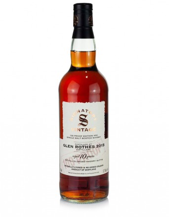 Glenrothes 10 Year Old 2015 Signatory 100-Proof Edition #50