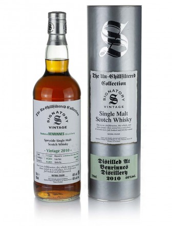 Benrinnes 12 Year Old 2010 Signatory Un-Chillfiltered