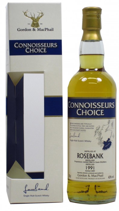 Rosebank Connoisseurs Choice 1991 17 year old