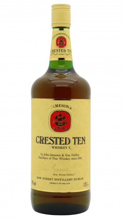 Jameson Crested Ten Irish 10 Year Old