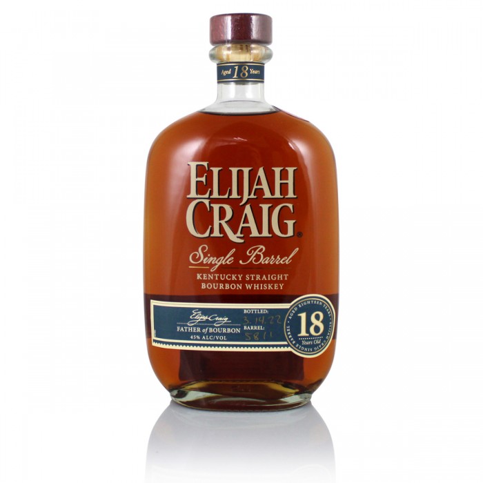 Elijah Craig 18 Year Old