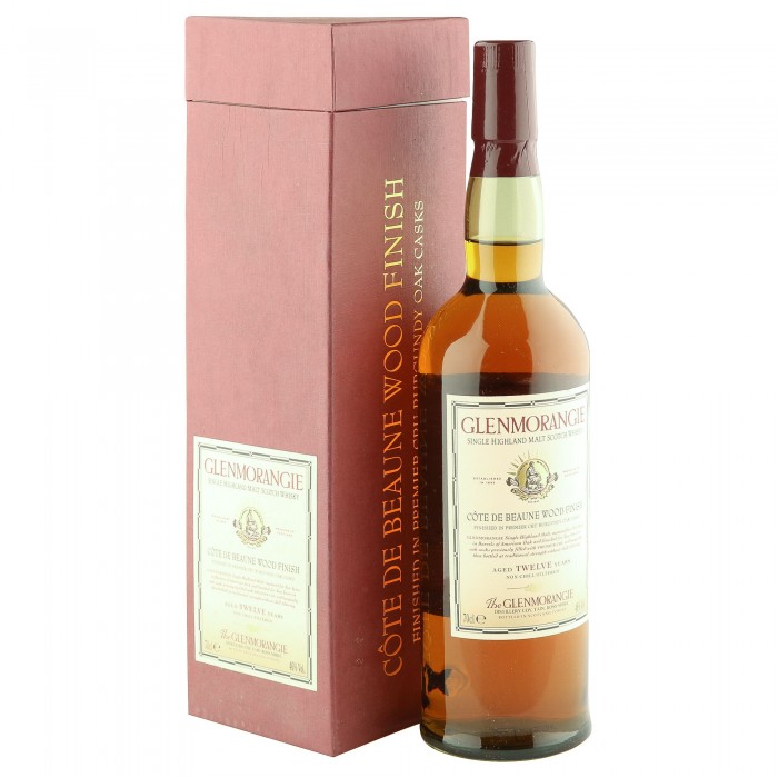 Glenmorangie 12 Year Old, Cote de Beaune Finish with Presentation Box