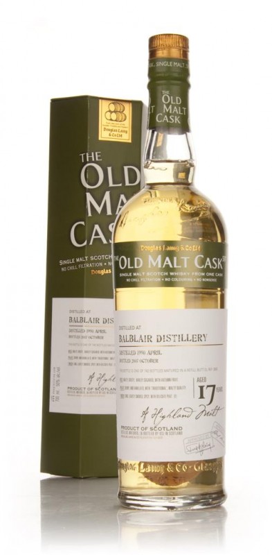 Balblair 17 Year Old 1990 Old Malt Cask Douglas Laing