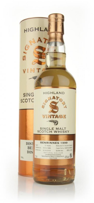 Benrinnes 12 Year Old 1999 Signatory