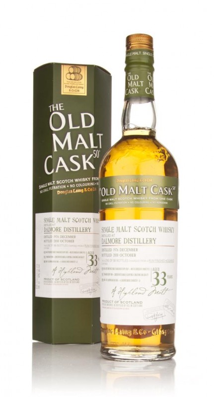 Dalmore 33 Year Old 1976 Old Malt Cask Douglas Laing