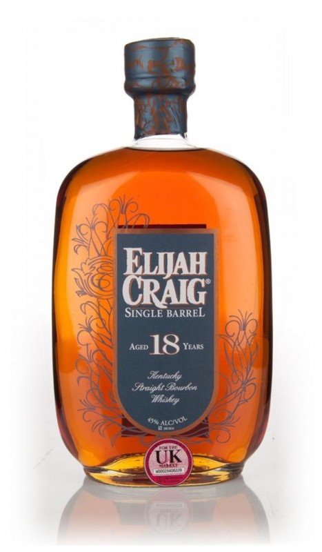 Elijah Craig Single Barrel 18 Year Old