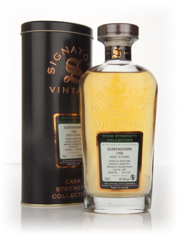 Glentauchers 16 Year Old 1996 Cask 1387 Cask Strength Collection Signatory