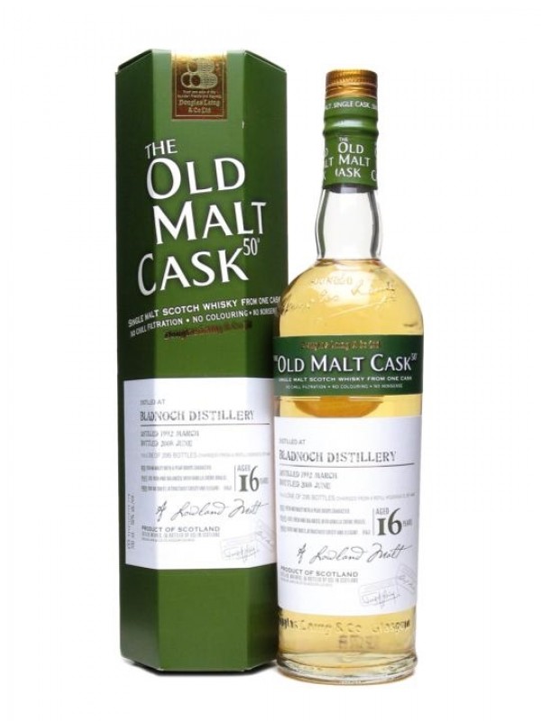 Bladnoch 1992 16 Year Old Old Malt Cask #4446 Douglas Laing