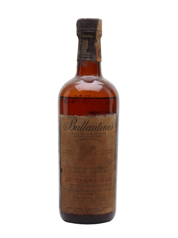 Ballantine's 30 Year Old Bottled 1970's