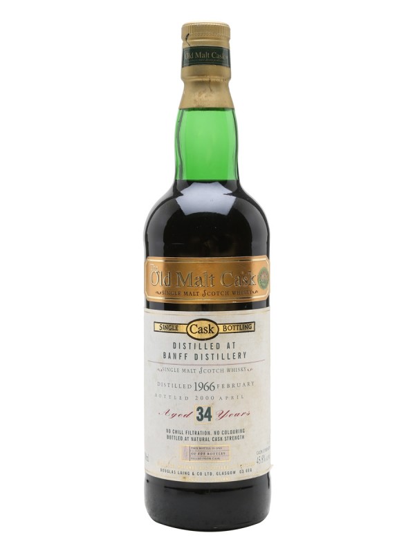 Banff 1966 34 Year Old Sherry Cask Douglas Laing Old Malt Cask