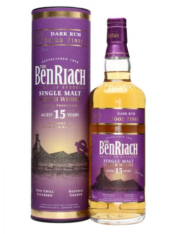 Benriach 15 Year Old Dark Rum Wood Finish