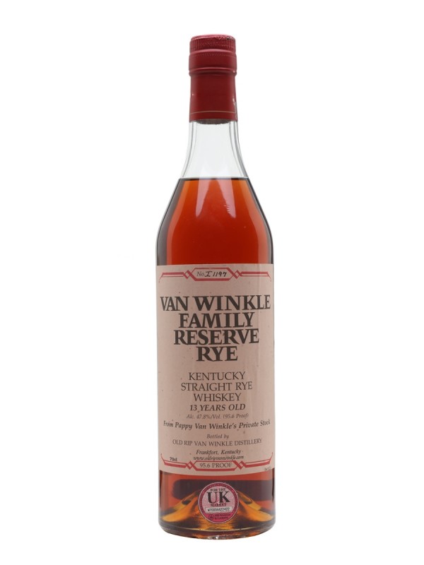 Van Winkle's 13 Year Old Family Reserve Rye